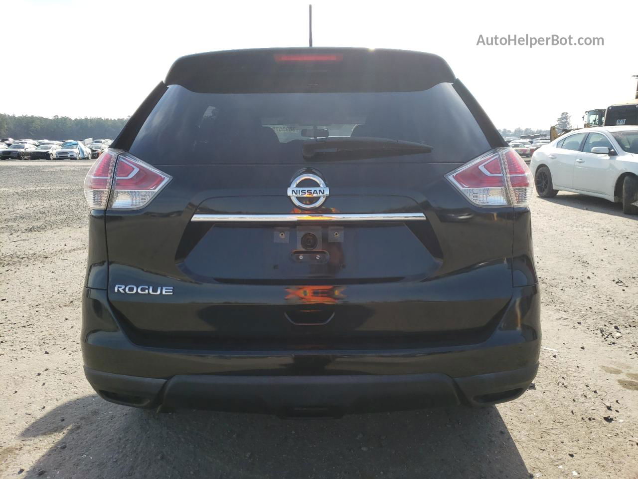 2016 Nissan Rogue S Черный vin: JN8AT2MT2GW009547