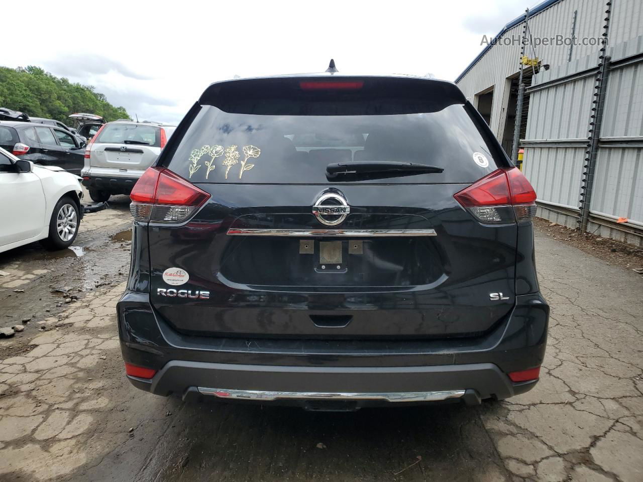 2018 Nissan Rogue S Black vin: JN8AT2MT2JW461084