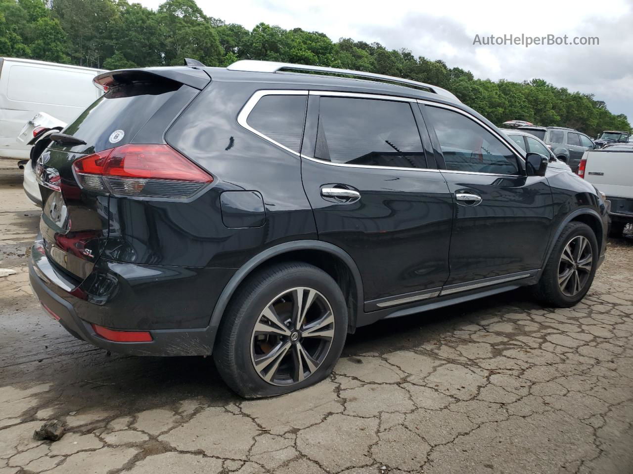 2018 Nissan Rogue S Black vin: JN8AT2MT2JW461084