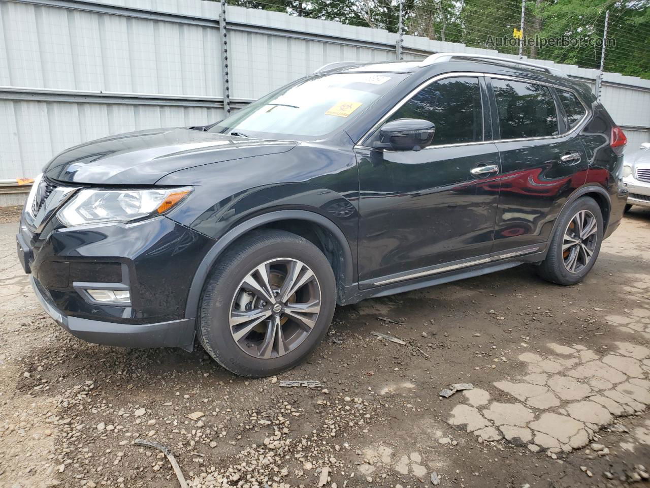 2018 Nissan Rogue S Black vin: JN8AT2MT2JW461084