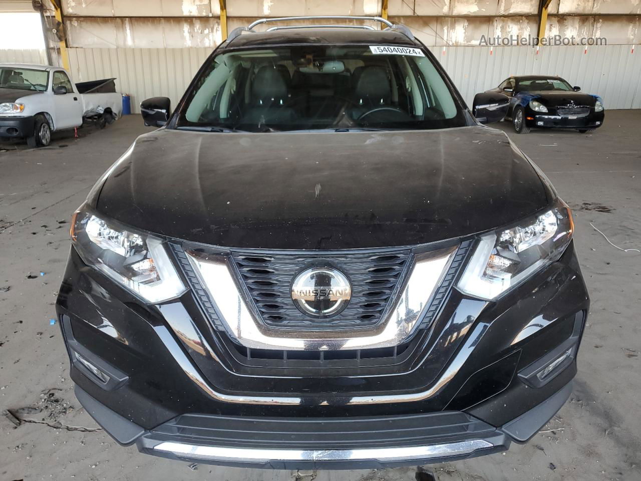 2018 Nissan Rogue S Черный vin: JN8AT2MT2JW466804