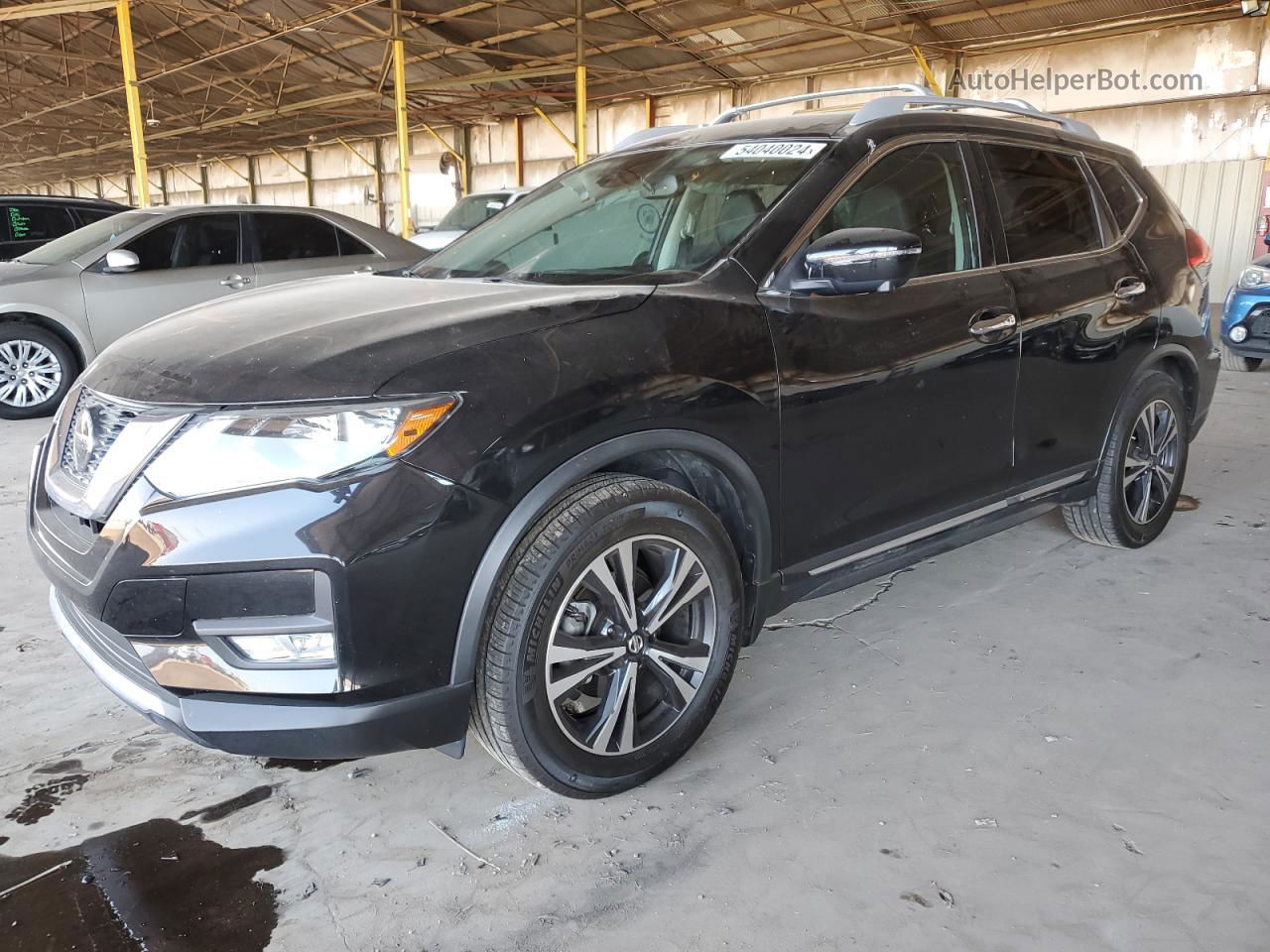 2018 Nissan Rogue S Черный vin: JN8AT2MT2JW466804