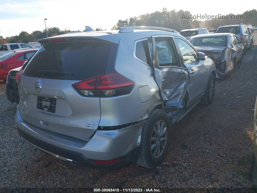 2018 Nissan Rogue Sv Silver vin: JN8AT2MT2JW491492