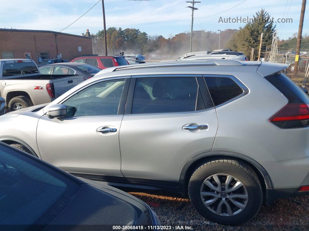 2018 Nissan Rogue Sv Silver vin: JN8AT2MT2JW491492