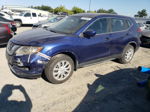 2018 Nissan Rogue S Синий vin: JN8AT2MT4JW461068