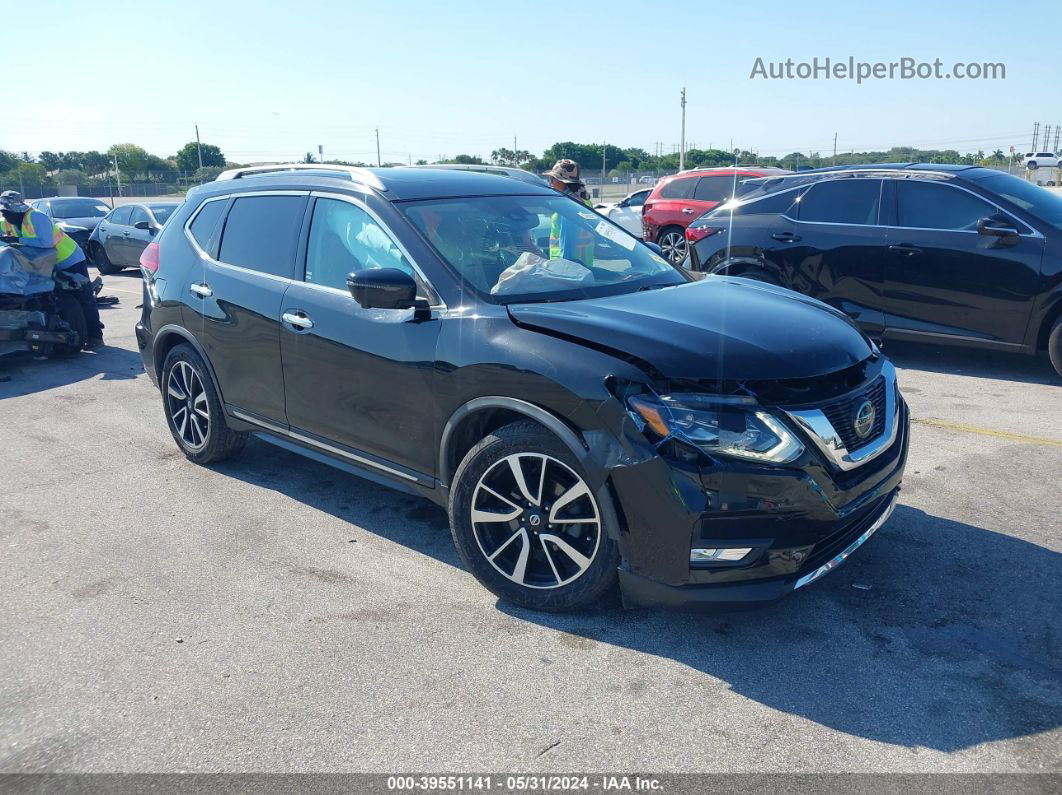 2018 Nissan Rogue Sl Black vin: JN8AT2MT4JW467095