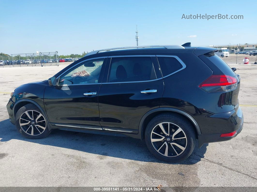 2018 Nissan Rogue Sl Black vin: JN8AT2MT4JW467095