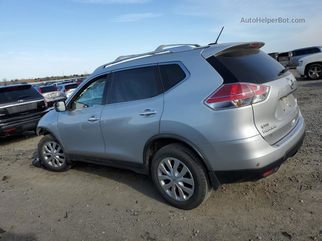 2016 Nissan Rogue S Black vin: JN8AT2MT5GW002026