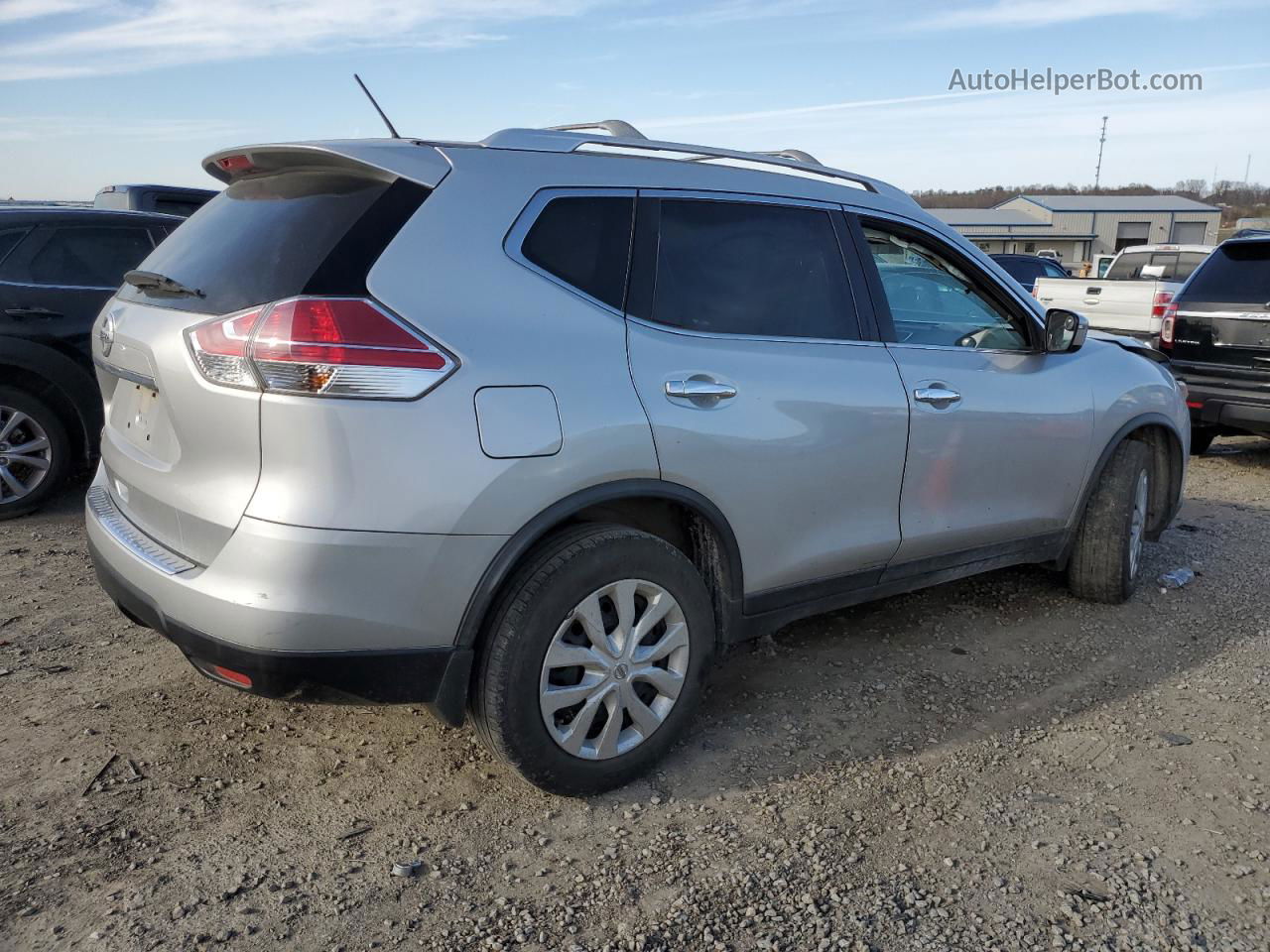 2016 Nissan Rogue S Black vin: JN8AT2MT5GW002026