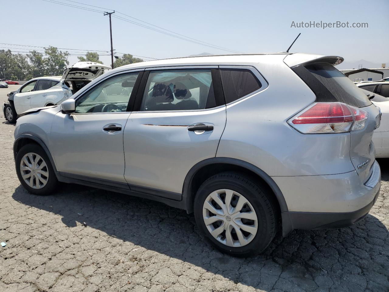 2016 Nissan Rogue S Silver vin: JN8AT2MT5GW030361