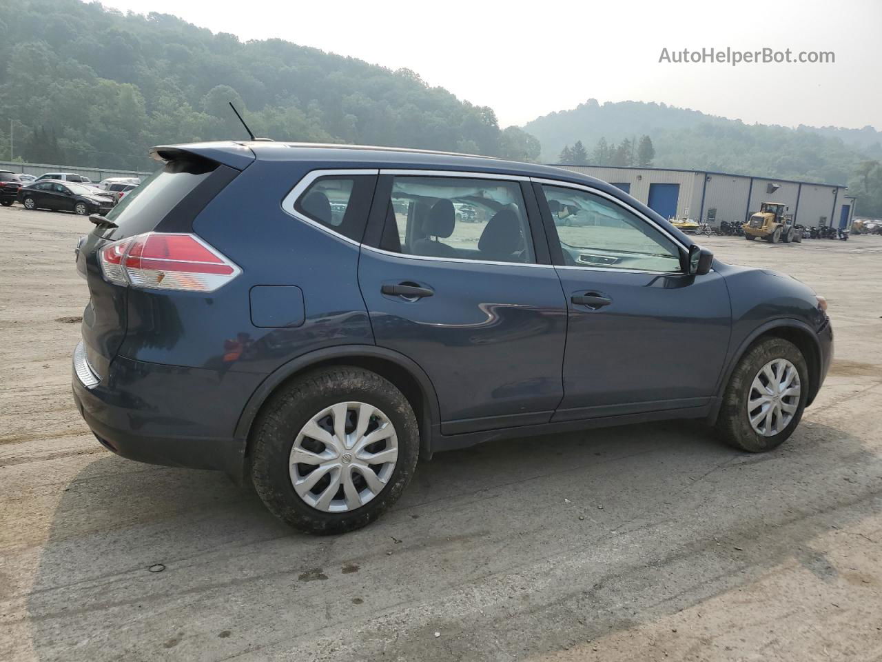 2016 Nissan Rogue S Blue vin: JN8AT2MT6GW019210