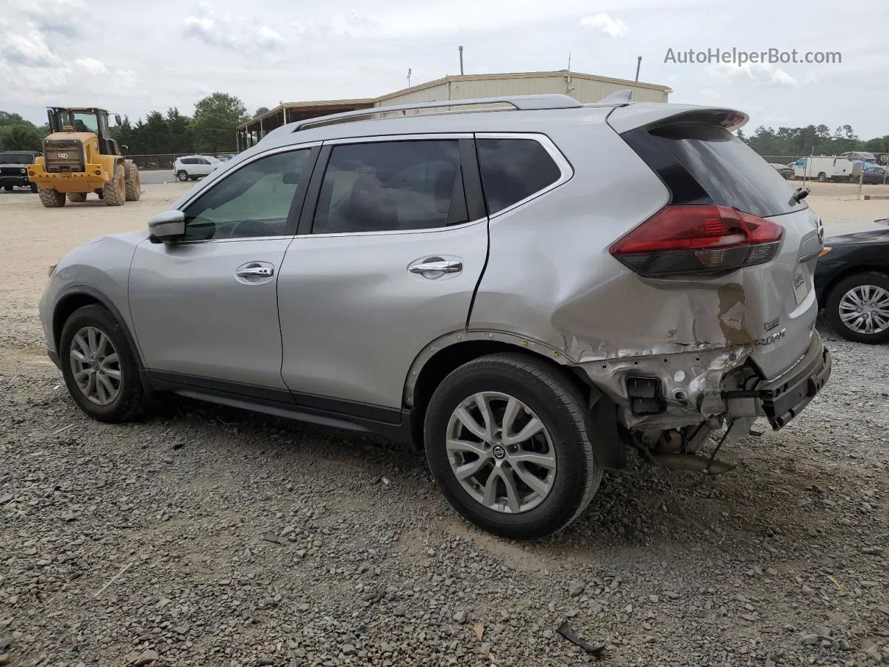 2018 Nissan Rogue S Silver vin: JN8AT2MT7JW452879