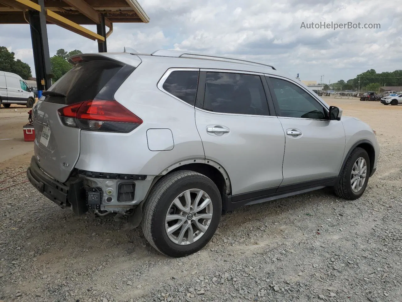 2018 Nissan Rogue S Silver vin: JN8AT2MT7JW452879