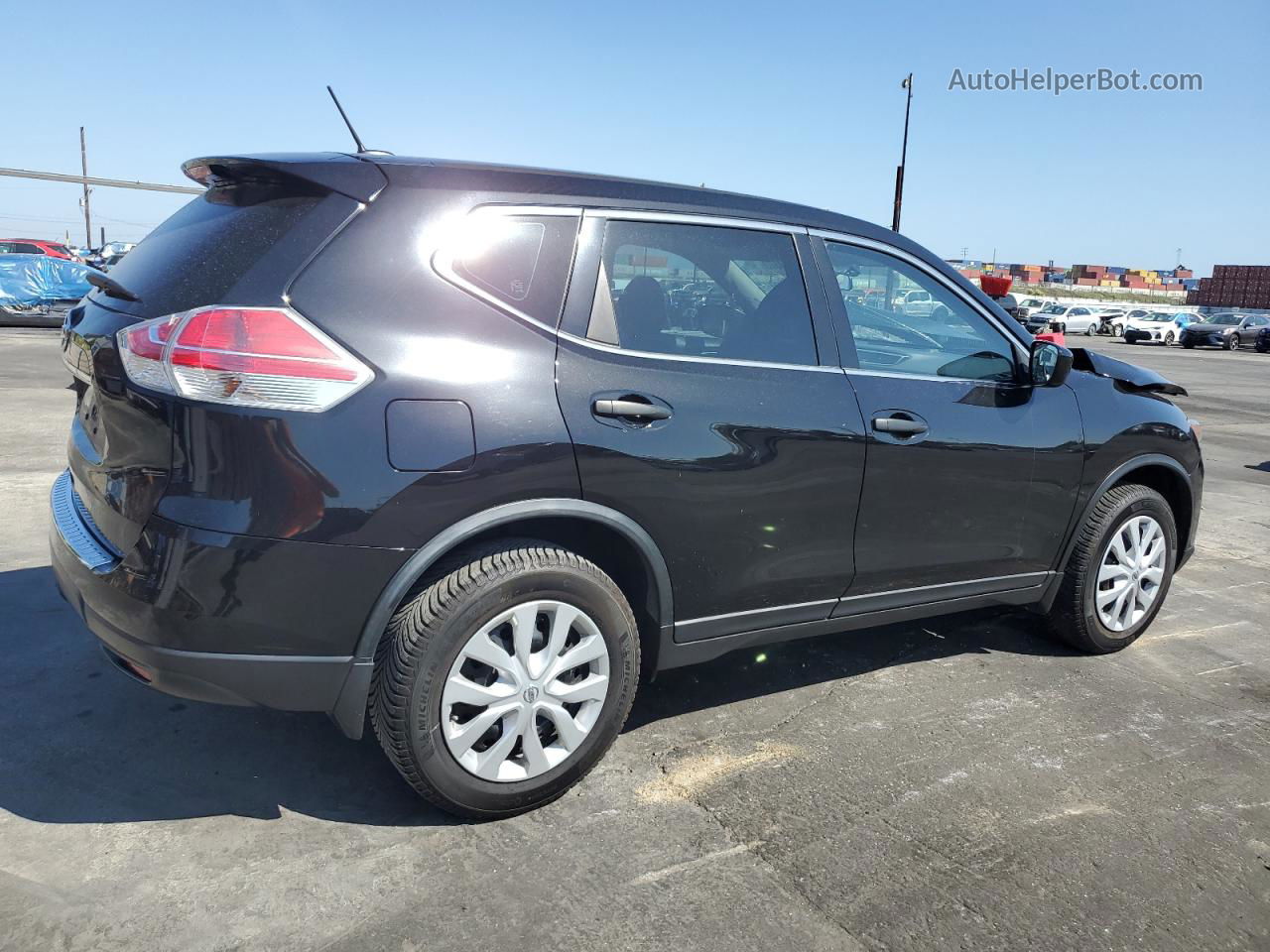 2016 Nissan Rogue S Black vin: JN8AT2MT8GW004112