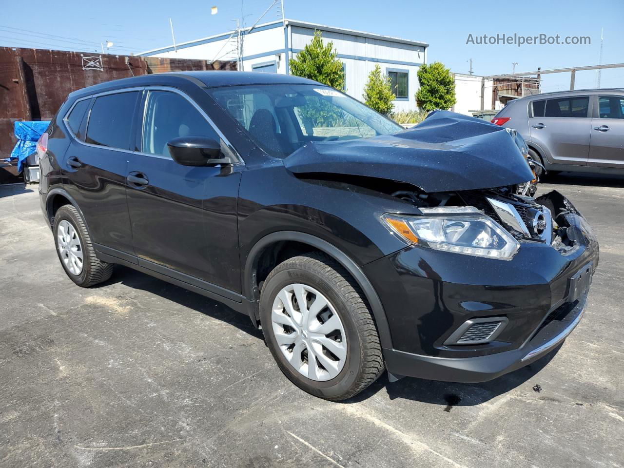 2016 Nissan Rogue S Black vin: JN8AT2MT8GW004112