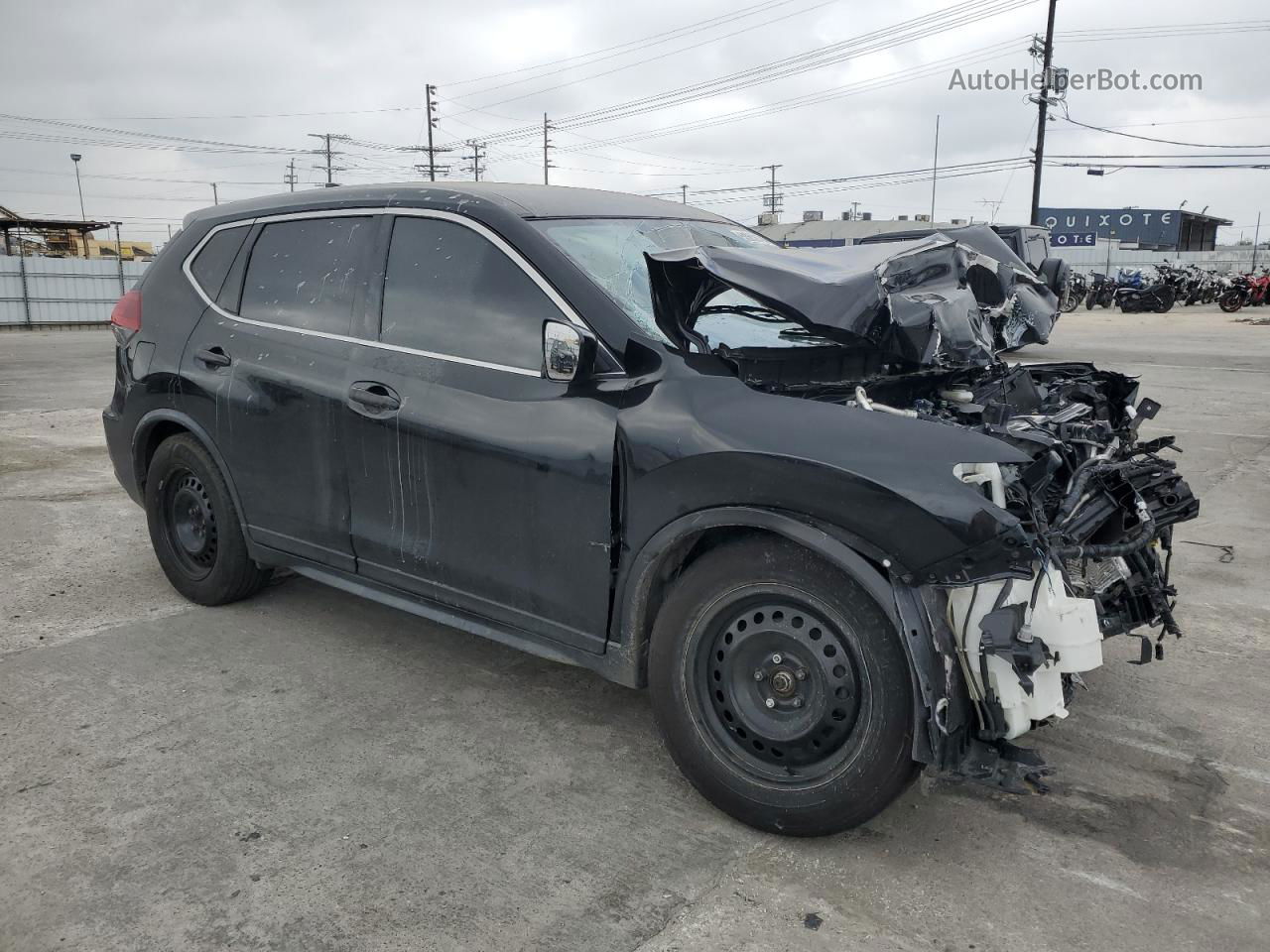 2018 Nissan Rogue S Black vin: JN8AT2MT8JW452079