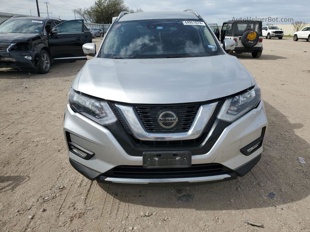 2018 Nissan Rogue S Silver vin: JN8AT2MT8JW464474