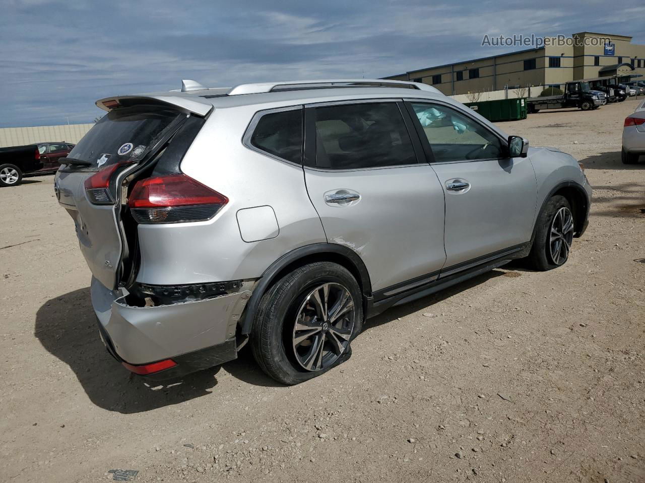 2018 Nissan Rogue S Серебряный vin: JN8AT2MT8JW464474