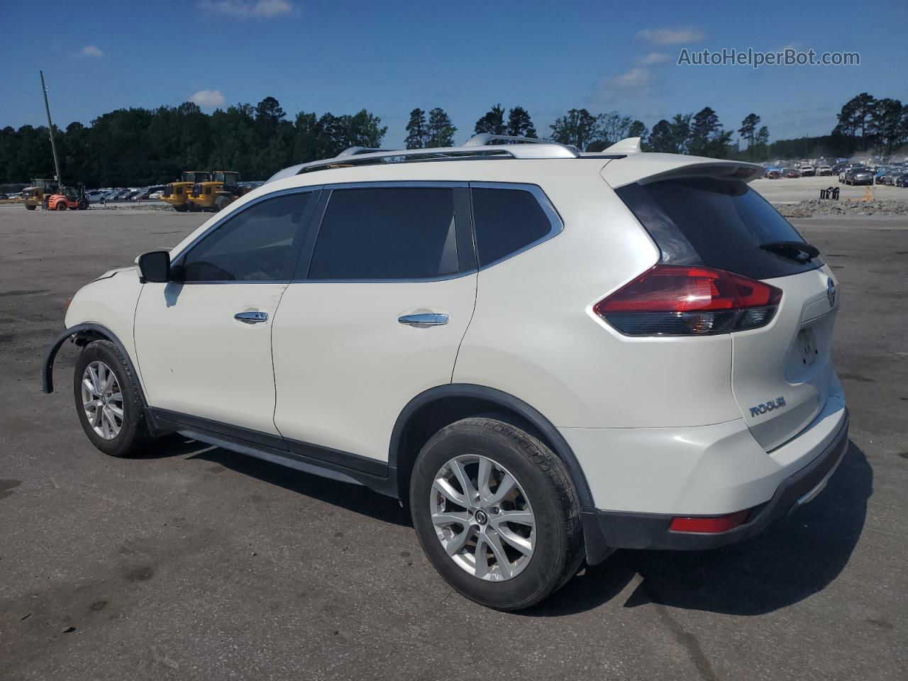 2018 Nissan Rogue S White vin: JN8AT2MT8JW488662