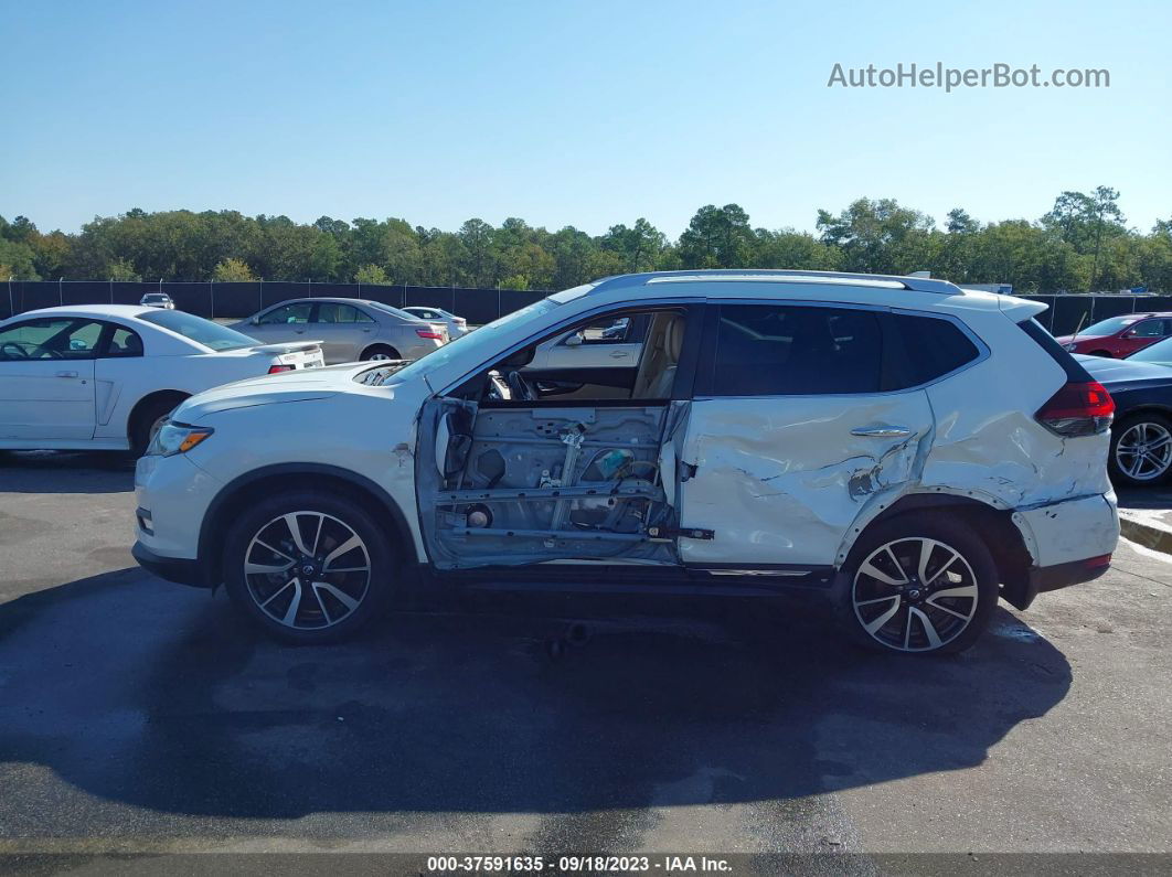 2018 Nissan Rogue Sl White vin: JN8AT2MT9JW491991