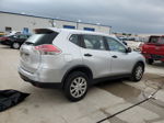 2016 Nissan Rogue S Silver vin: JN8AT2MTXGW011126