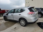 2016 Nissan Rogue S Silver vin: JN8AT2MTXGW011126