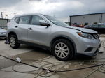 2016 Nissan Rogue S Silver vin: JN8AT2MTXGW011126