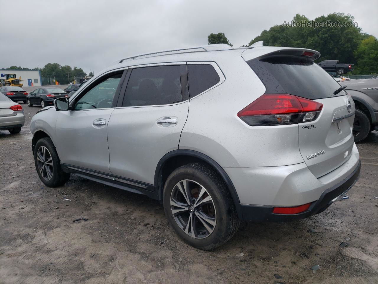 2018 Nissan Rogue S Silver vin: JN8AT2MV0JW305451