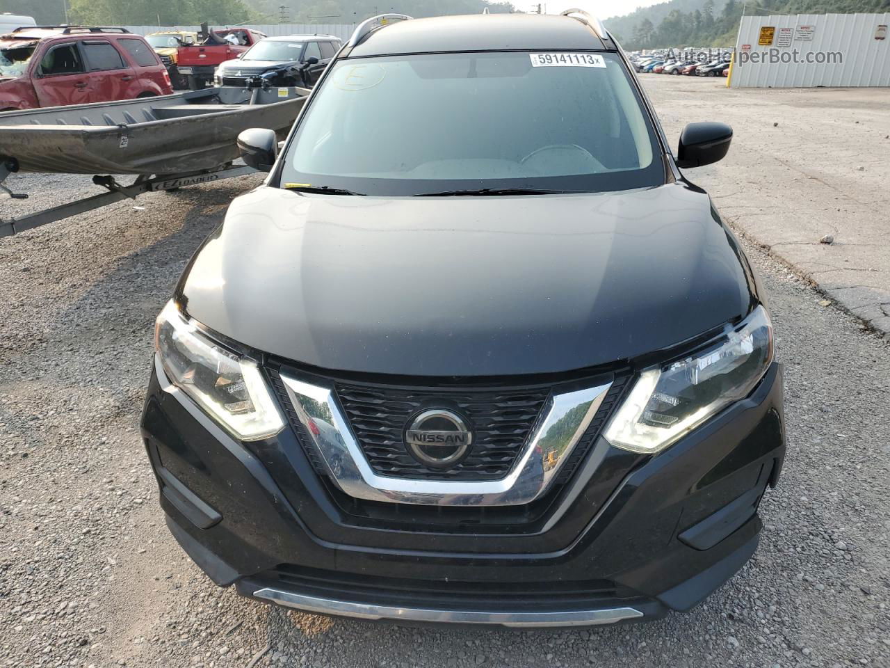 2018 Nissan Rogue S Черный vin: JN8AT2MV0JW307507