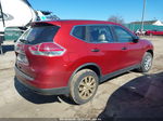 2016 Nissan Rogue S Красный vin: JN8AT2MV1GW145413