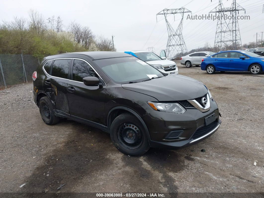 2016 Nissan Rogue S Green vin: JN8AT2MV2GW148787