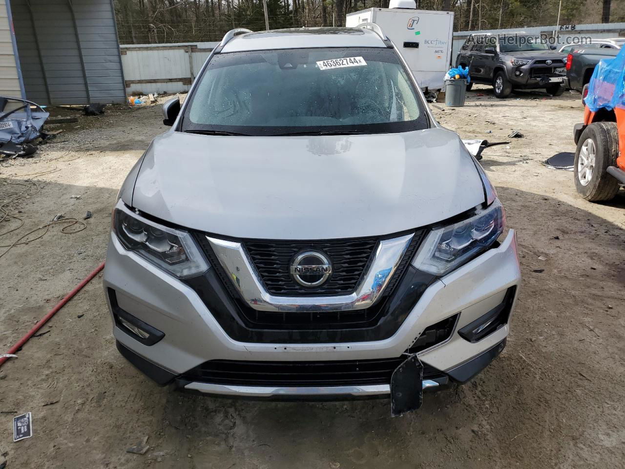 2018 Nissan Rogue S Серебряный vin: JN8AT2MV2JW329623