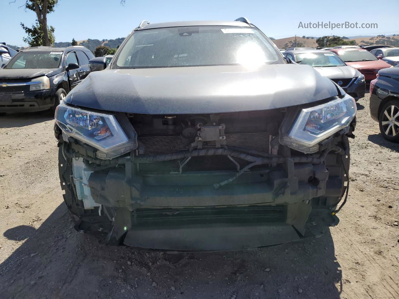 2018 Nissan Rogue S Gray vin: JN8AT2MV3JW318291