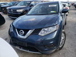 2016 Nissan Rogue S Синий vin: JN8AT2MV4GW151416