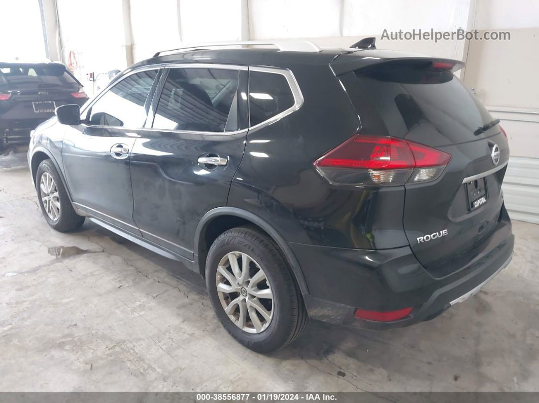 2018 Nissan Rogue Sv Черный vin: JN8AT2MV4JW304576