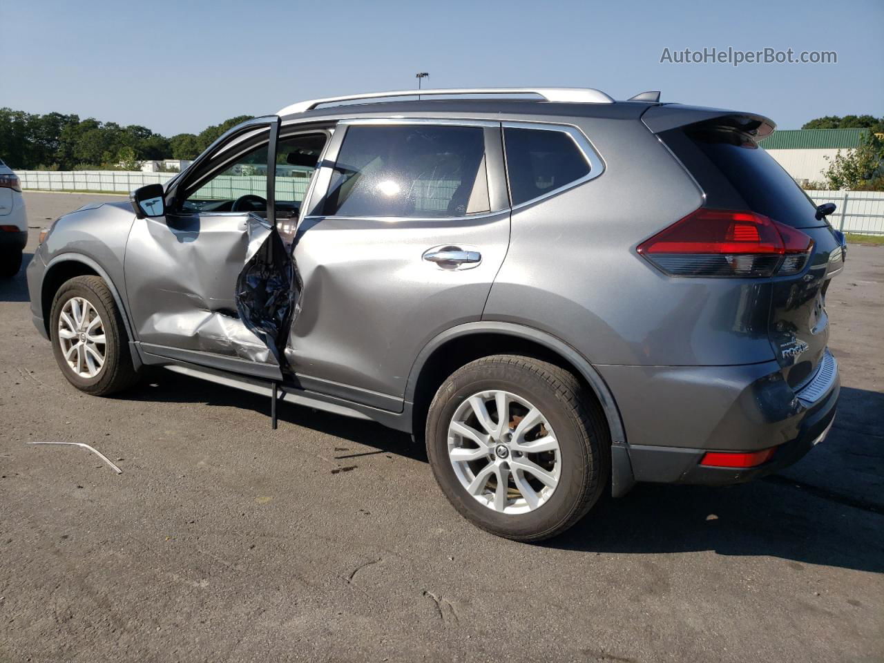 2018 Nissan Rogue S Серый vin: JN8AT2MV4JW304710