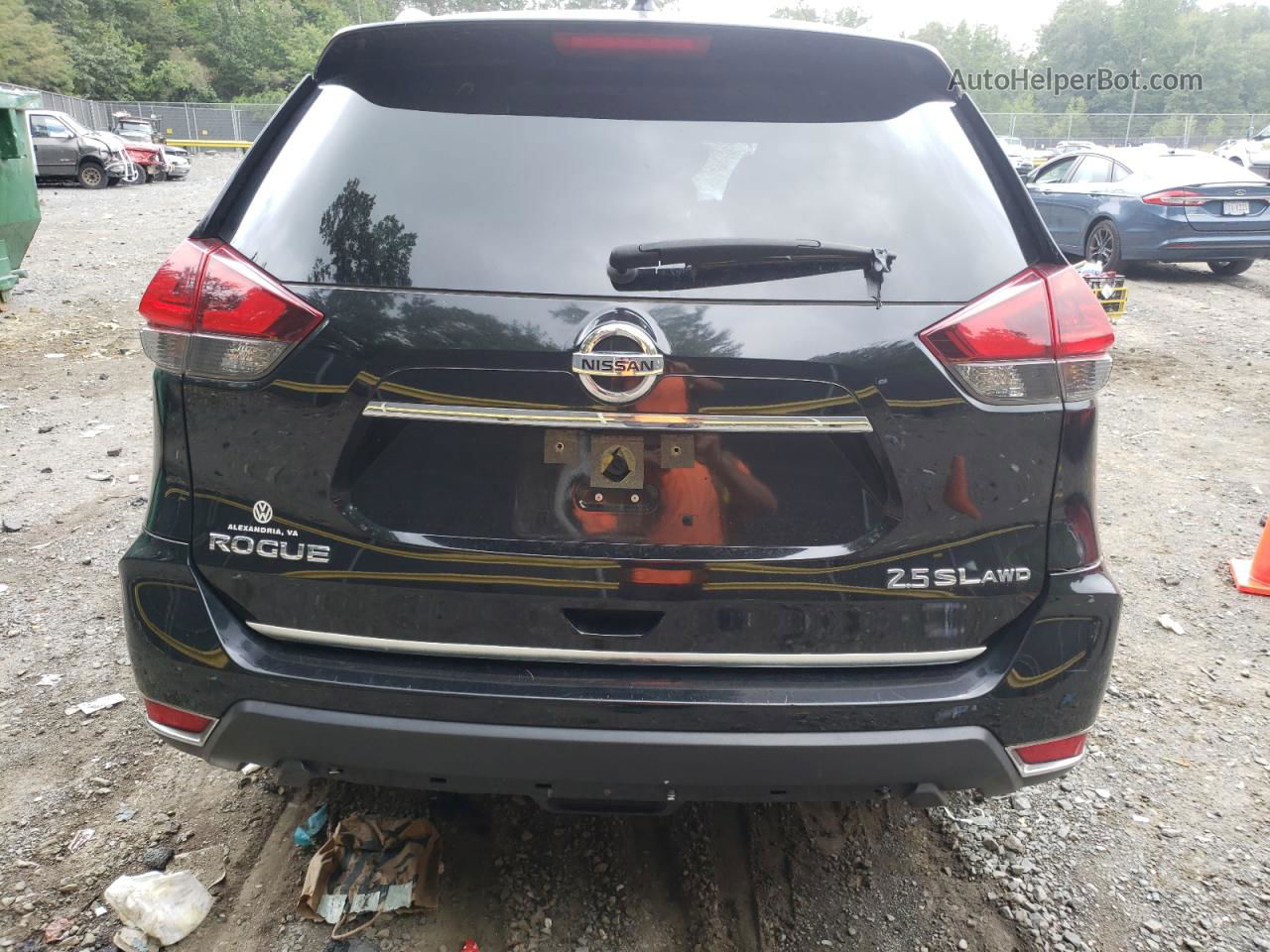 2018 Nissan Rogue S Black vin: JN8AT2MV4JW305209