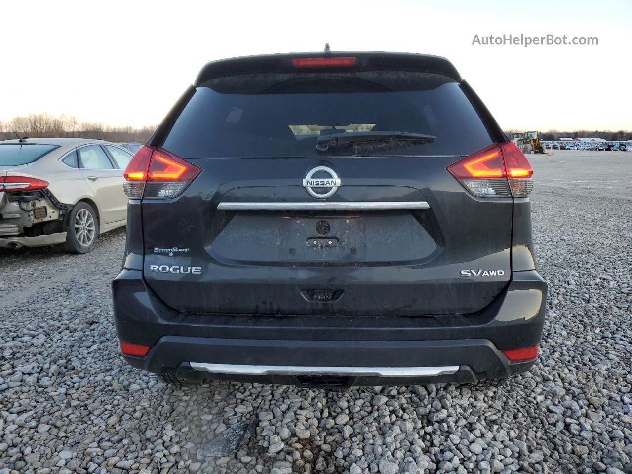 2018 Nissan Rogue S Black vin: JN8AT2MV4JW308448