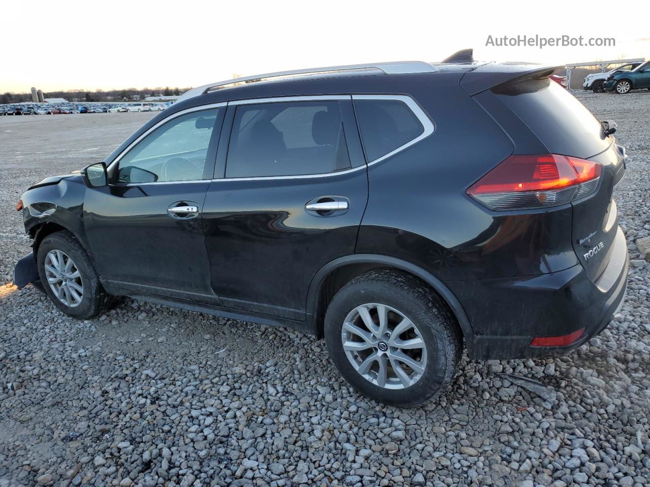 2018 Nissan Rogue S Black vin: JN8AT2MV4JW308448