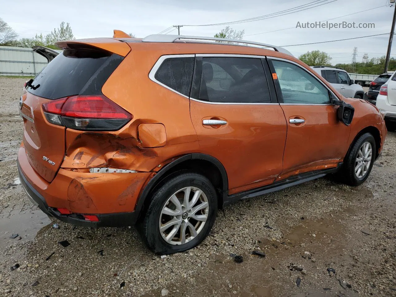 2018 Nissan Rogue S Orange vin: JN8AT2MV4JW310409