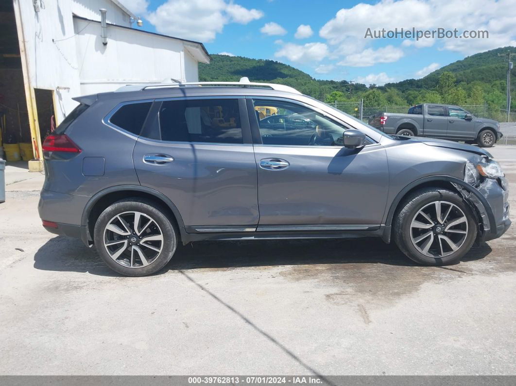 2018 Nissan Rogue Sl Gray vin: JN8AT2MV5JW341863