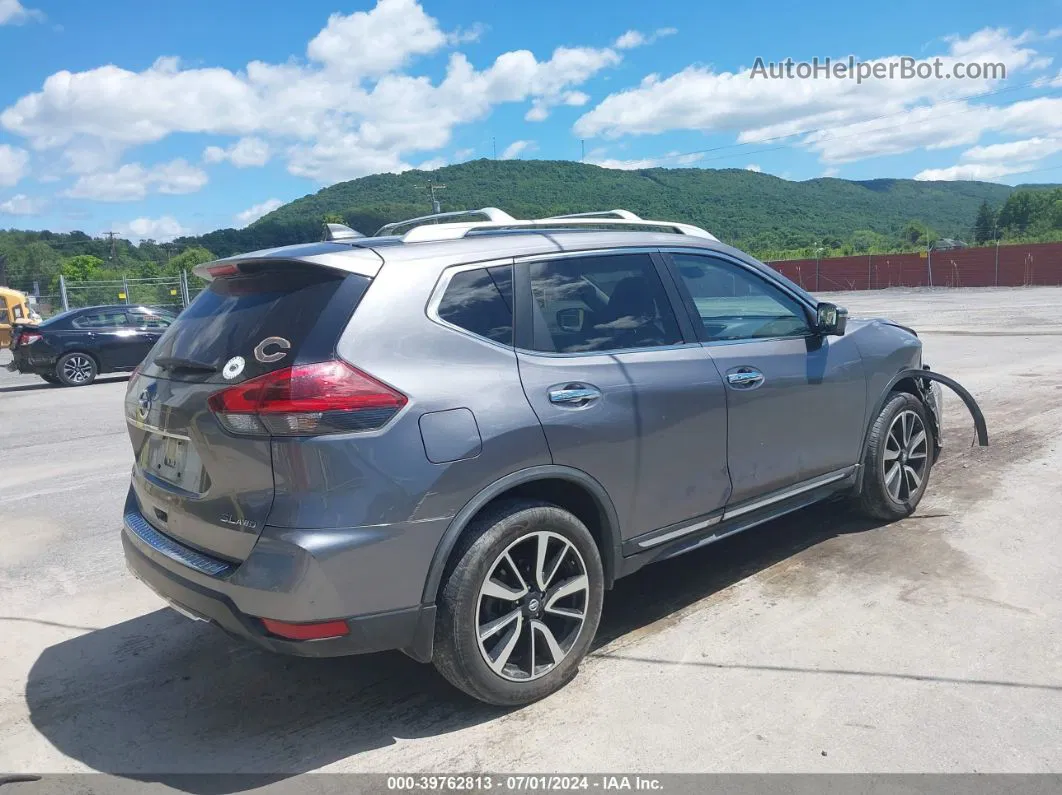 2018 Nissan Rogue Sl Gray vin: JN8AT2MV5JW341863