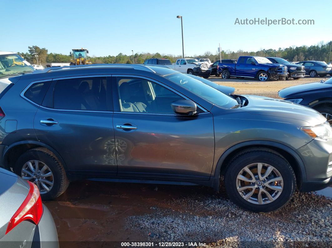 2018 Nissan Rogue Sv Gray vin: JN8AT2MV6JW300321