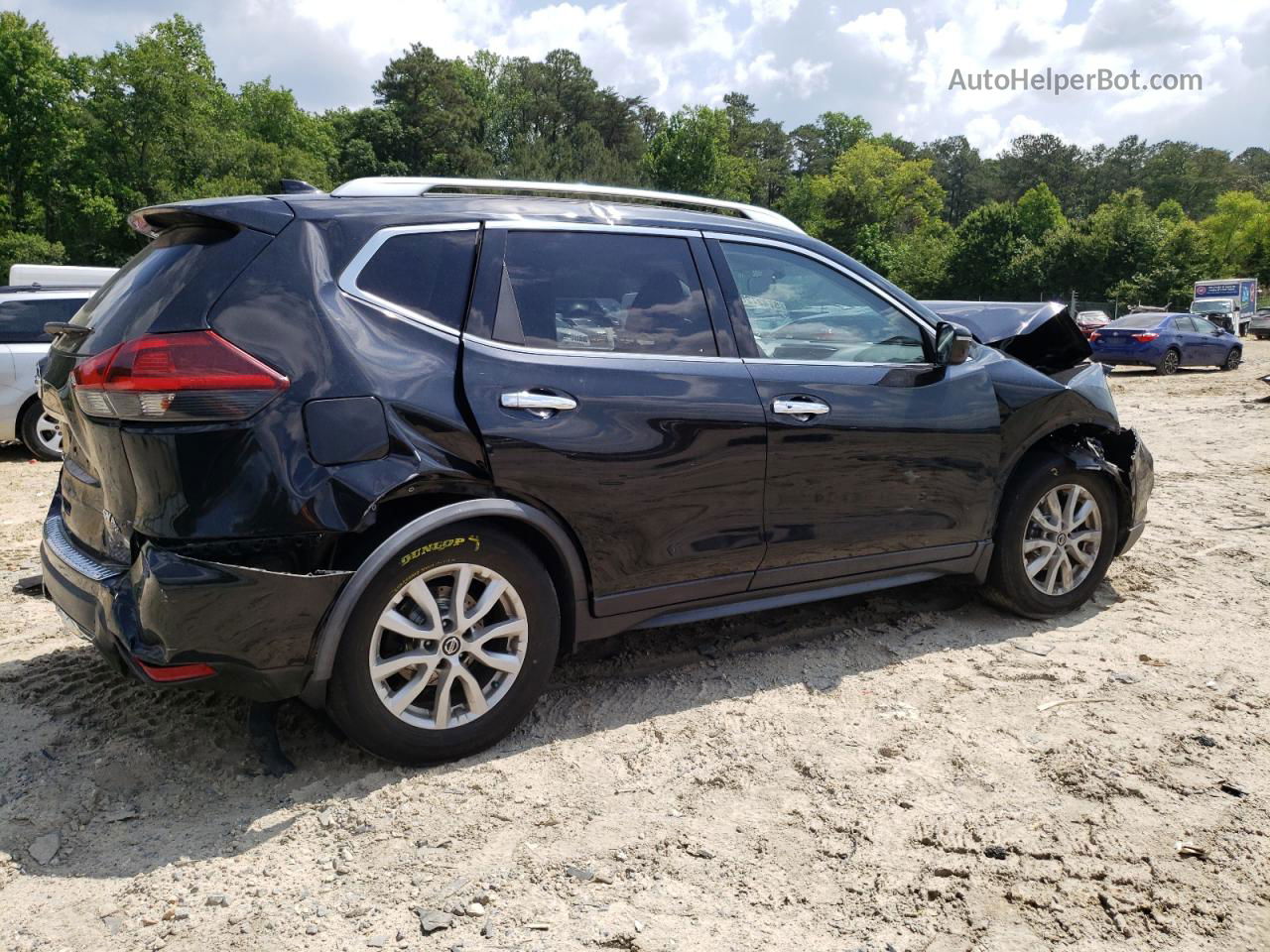 2018 Nissan Rogue S Black vin: JN8AT2MV6JW312677