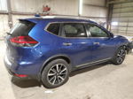 2018 Nissan Rogue S Синий vin: JN8AT2MV6JW331066