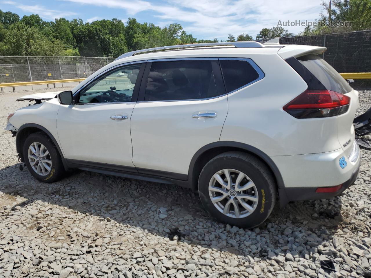 2018 Nissan Rogue S White vin: JN8AT2MV6JW345971