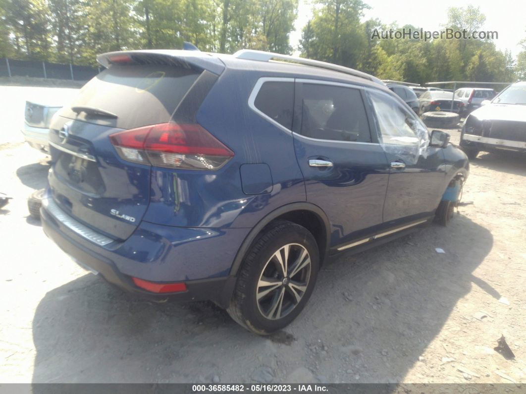 2018 Nissan Rogue Sl Blue vin: JN8AT2MV7JW320707