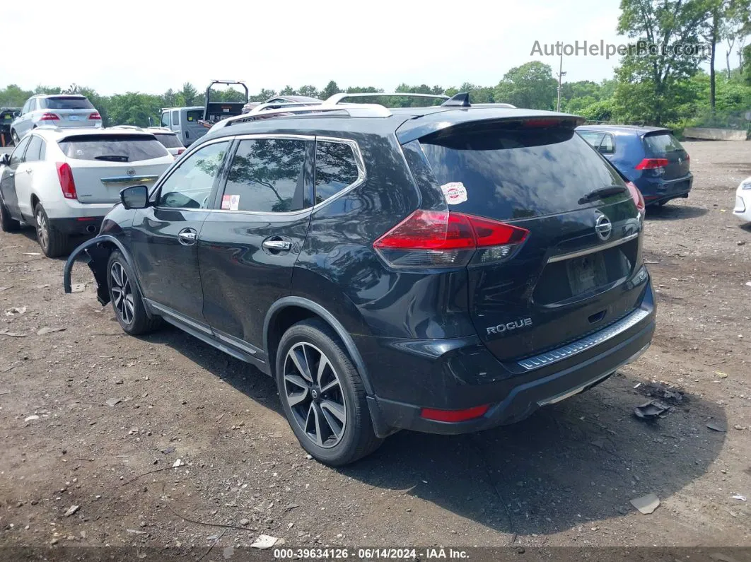 2018 Nissan Rogue Sl Черный vin: JN8AT2MV7JW342688