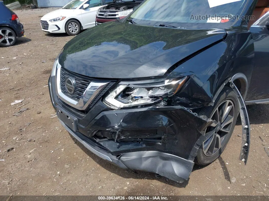 2018 Nissan Rogue Sl Черный vin: JN8AT2MV7JW342688