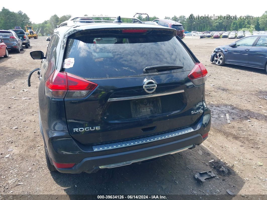 2018 Nissan Rogue Sl Черный vin: JN8AT2MV7JW342688